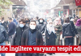 81 ilde İngiltere varyantı tespit edildi