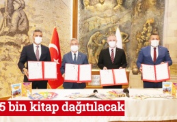 825 bin kitap dağıtılacak