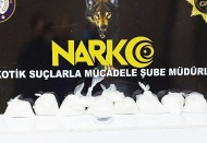 8,5 kilo uyuşturucu ele geçirildi