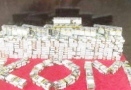 850 paket sahte bandrollü sigara ele geçirildi