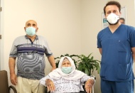 87 yaşındaki koronavirüs hastası taburcu oldu
