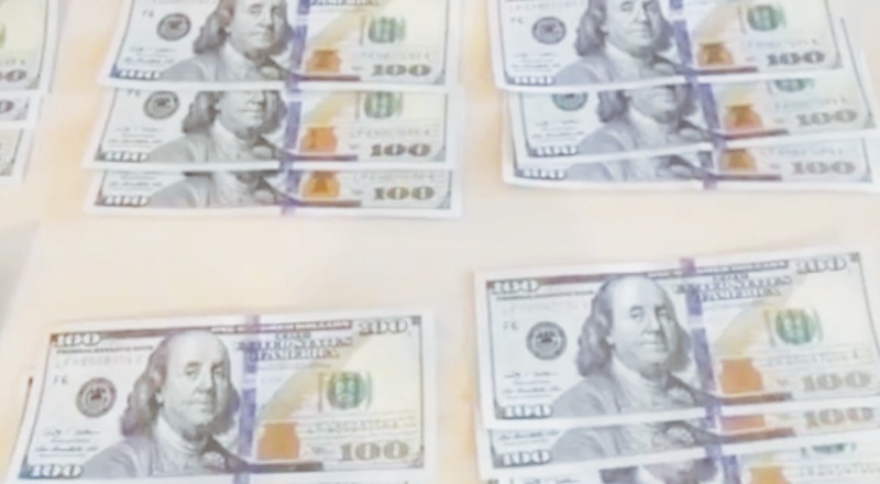 89 adet sahte 100 dolar ele geçirildi