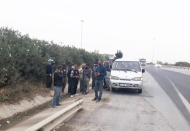 9 kişilik araçtan 18 kişi çıktı