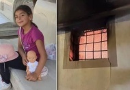 9 yaşındaki Gina’nın bahçesindeki kuyuda ölü bulunduğu ev kundaklandı