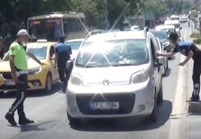 989 sürücü ve araç plakasına işlem yapıldı