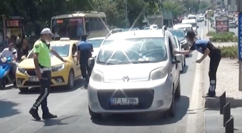 989 sürücü ve araç plakasına işlem yapıldı