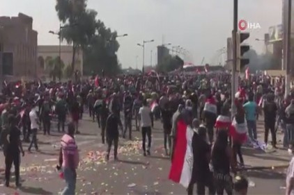 Irak protestolarında 30 kişi öldü, 2 bin 312 kişi yaralandı