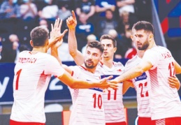 A Milli Erkek Voleybol Takımı, Avrupa Şampiyonası'na galibiyetle başladı