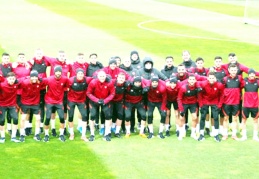 A Milli Futbol Takımı, Norveç maçı için İspanya'ya gitti