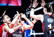 A Milli Kadın Voleybol Takımı Güney Kore’yi 3-1 mağlup etti