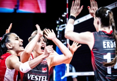 A Milli Kadın Voleybol Takımı Güney Kore’yi 3-1 mağlup etti
