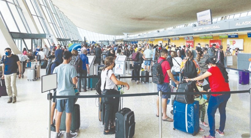 AB, artan Covid-19 vakaları nedeniyle ABD'yi güvenli seyahat listesinden çıkardı