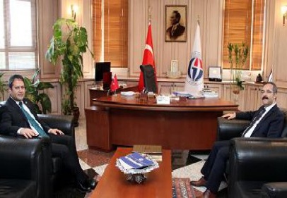 AB Bakan Yardımcısı Şahin: “Biz her konuda rektör Gür’ün arkasındayız”