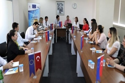 AB destekleri anlatıldı
