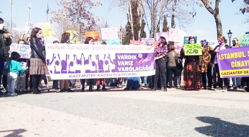 AB, kadın örgütlerinin kadına yönelik şiddetin ortadan kaldırılmasına yönelik mücadelesini destekliyor