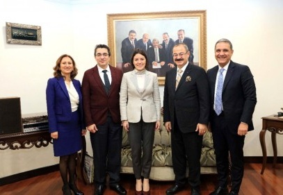 Abay, SANKO'yu ziyaret etti