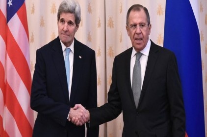 ABD Dışişleri Bakanı Kerry, Moskova&#8217;da Rus Mevkidaşı Lavrov&#8217;la görüştü