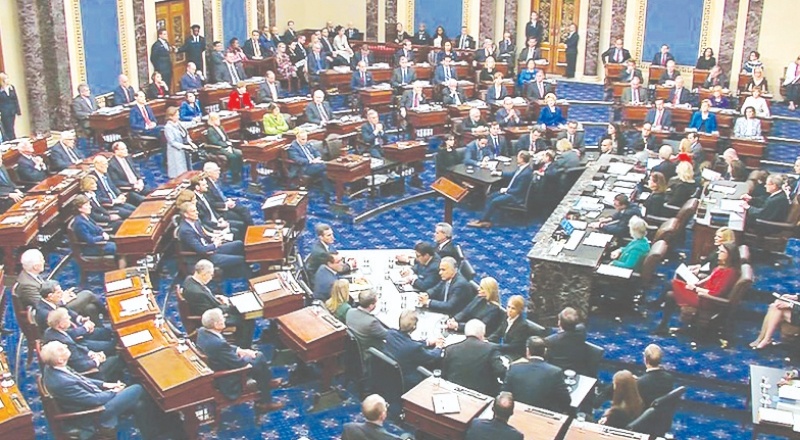 ABD Senatosu, 3.5 trilyon dolarlık bütçe taslağını onayladı