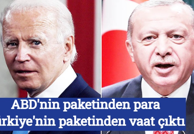 ABD'nin paketinden para, Türkiye'nin paketinden vaat çıktı