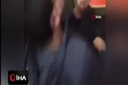ABD&#039;de metroda bir gence ölesiye dayak