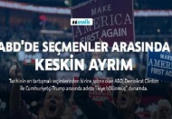 ABD'de seçmenler ikiye bölünmüş durumda
