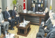 ABD’nin Adana 2. Konsolosu Uzer’i ziyaret etti