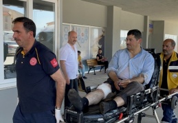 Acemi kasaplar hastanelik oldu