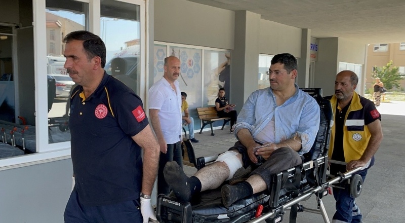 Acemi kasaplar hastanelik oldu