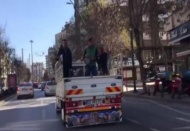 Açık hava konseri gibi