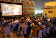 Açık Hava Sinema” etkinliğine 4 bin kişi katıldı