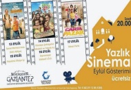 Açık hava sinema şenliği başlıyor