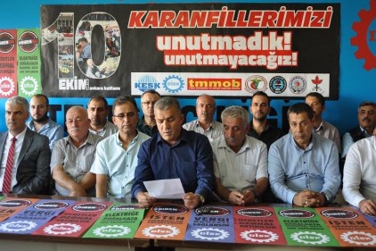 Acımız kadar öfkemiz de tazeliğini koruyor