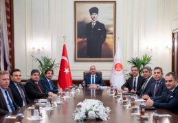 Adalet Bakan Gül, Türkiye Barolar Birliği  Başkanı Erinç Sağkan’la görüştü: Yargı reformu, avukat mesleğinin sorunları gündeme geldi