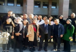 Adalet programı öğrencileri adliyedeydi