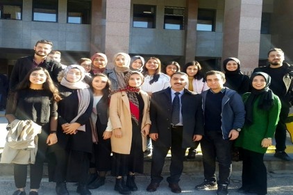 Adalet programı öğrencileri adliyedeydi