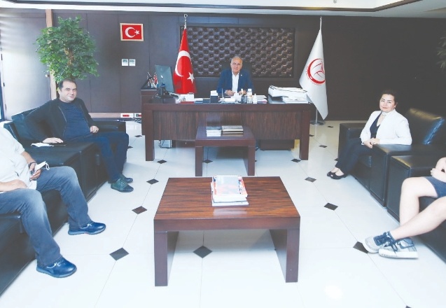 Adamspor’dan TVF’ye ziyaret: “Gaziantep, bizim için önemli”