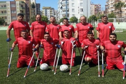 Adana Ampute Takımı&#8217;nı yenerek 3 puanı kazanan taraf oldu