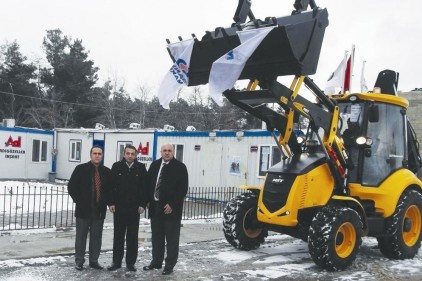 Adıgüzel inşaat makine parkını güçlendirdi 