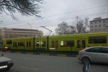 Adımızı tramvaya yazdırdık..