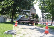 Adli Tıp Kurumunun elektrik kablosunu çaldılar 