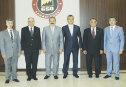 Adli Yargı Adalet Komisyonu Başkanı Şefik Arslan GSO’yu ziyret etti