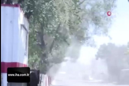 Afganistan Cumhurbaşkanı Gani&#039;nin katıldığı mitingde intihar saldırısı