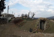 Afrin'de temizlenen köylerde tüneller bulundu
