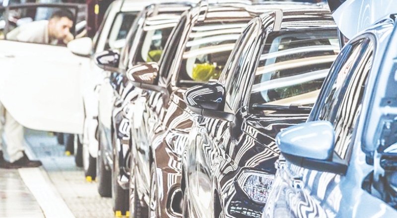 Ağustosta otomotiv üretimi ağustosta yıllık yüzde 41 arttı