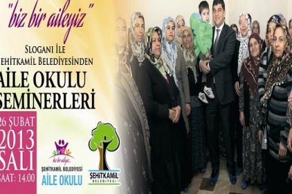 Aile Okulu&#8217;nda, vatandaşlara katılım belgeleri verilecek