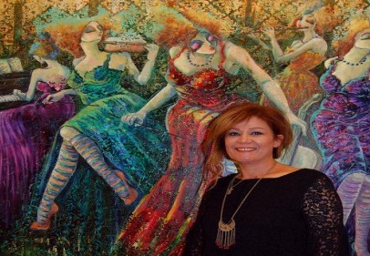 Ait olduğum yer sanat Evim, fırçam, resimlerim