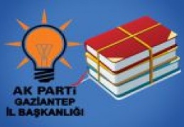 AK Parti Gaziantep İl Teşkilatı tarafından “Kitap Kumbarası” kampanyası başlatıldı