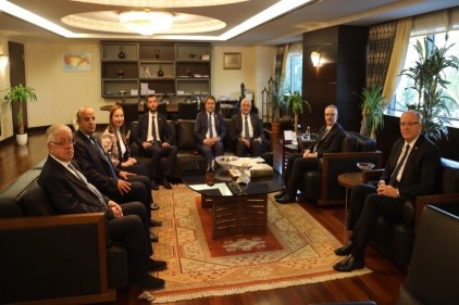 AK Parti Gaziantep Milletvekilleri Naci Ağbal&#8217;ı ziyaret etti