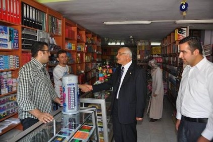 AK Parti Milletvekili Erdoğan, esnafı ziyaret etti