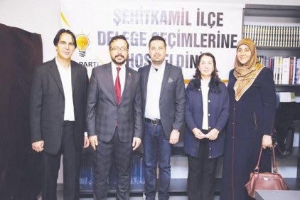 Ak Parti Şehitkamil İlçe Başkanlığı&#8217;nda delege seçimleri yapıldı